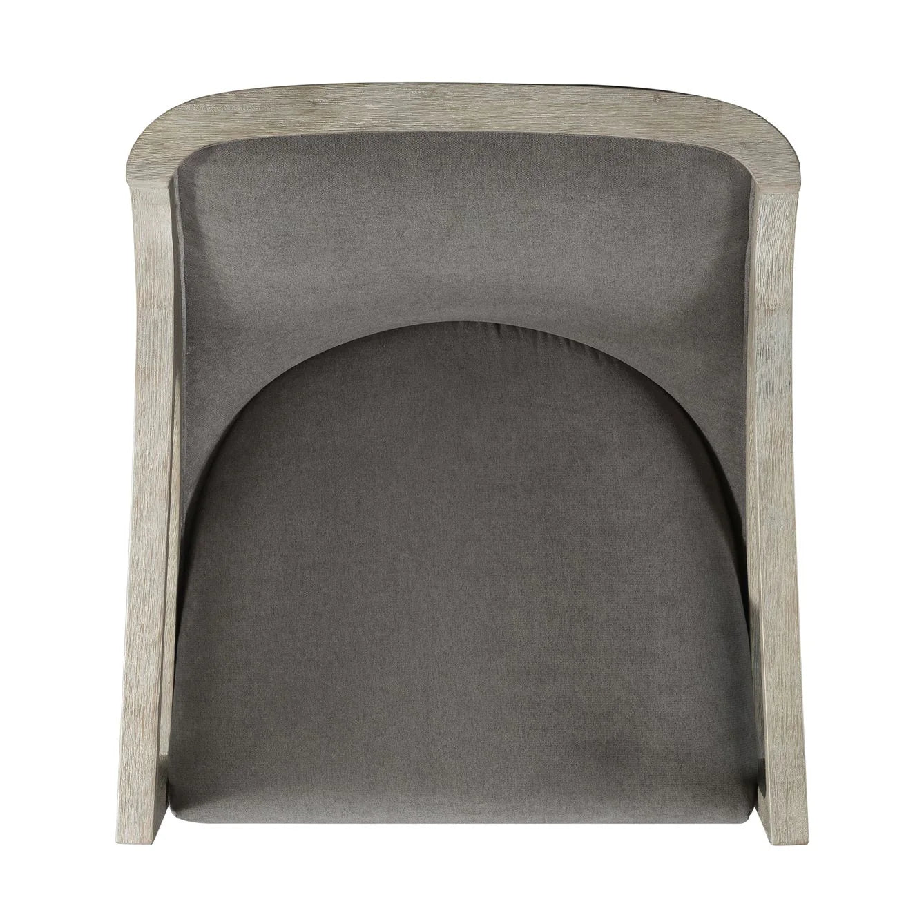 Hopkins - Chair With White Wash Arm - Columbia Charcoal