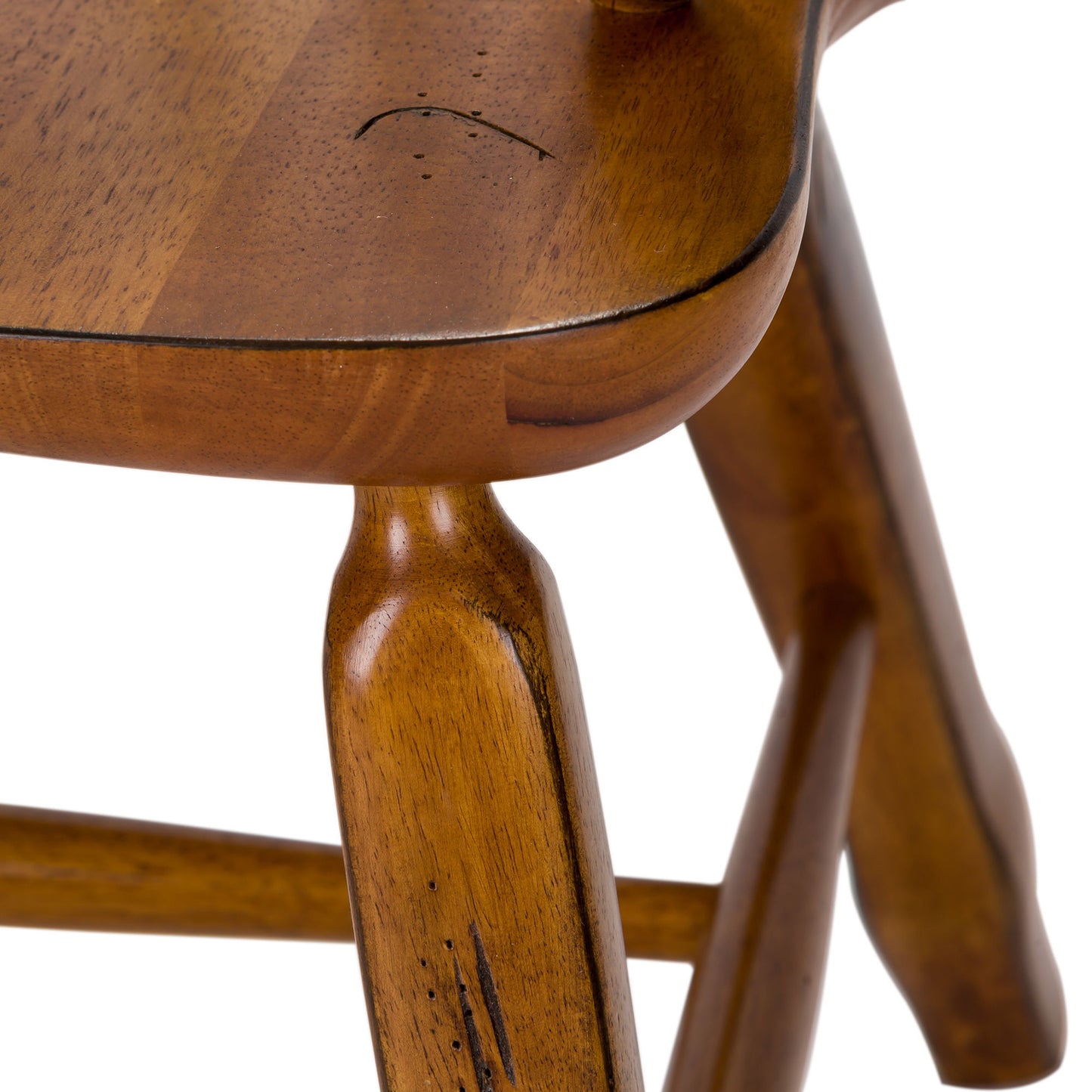 Treasures - Bow Back Arm Chair - Light Brown