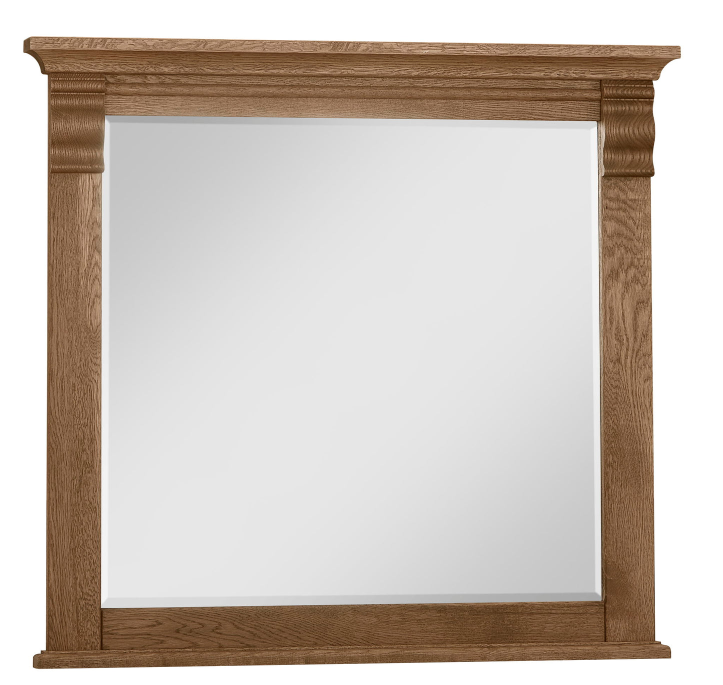 Yosemite - Corbel Mirror - Beveled Glass - Light Brown
