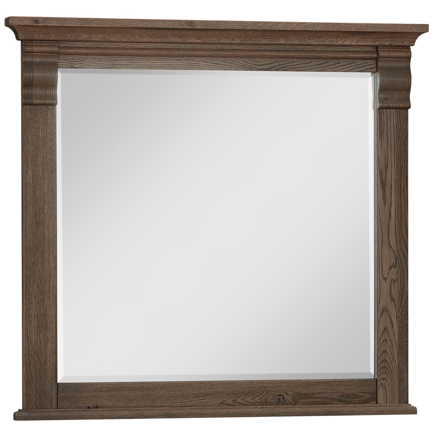 Yosemite - Corbel Mirror - Beveled Glass - Dark Brown