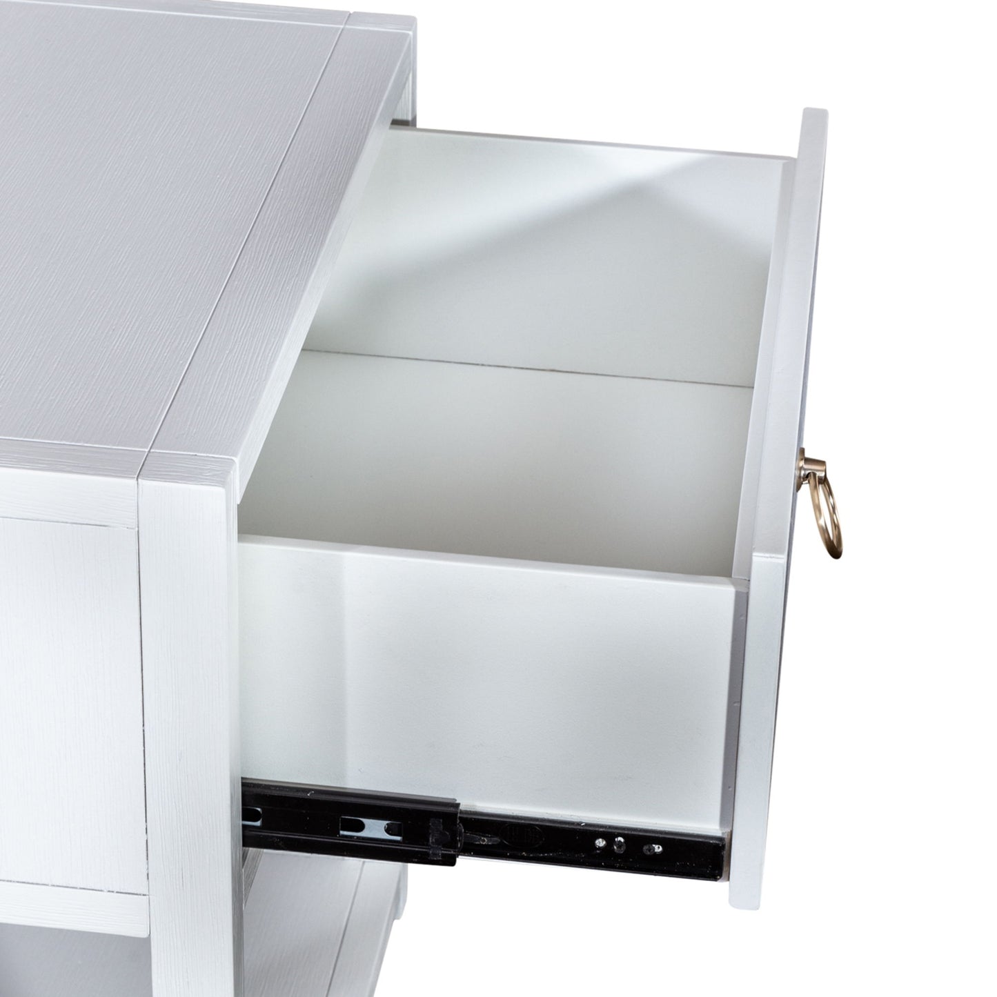 East End - 1 Drawer 1 Shelf Accent Table - White