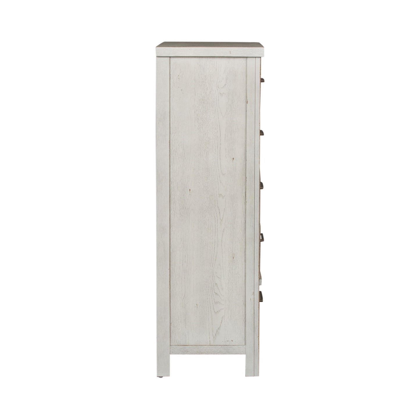Modern Farmhouse - 5 Drawer Chest - White