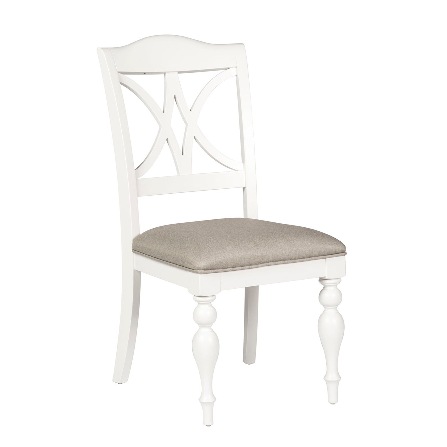 Summer House - 5 Piece Pedestal Table Set - Oyster White