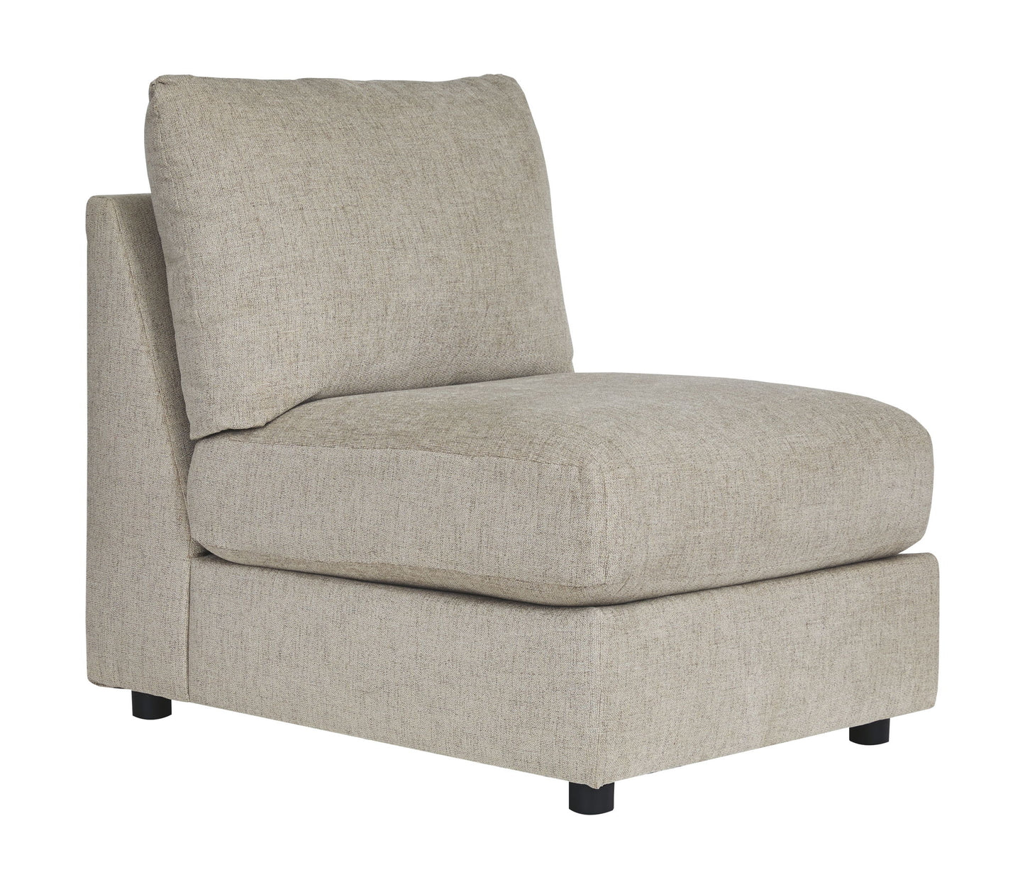 Kellway - Bisque - Armless Chairs Corner 7 Pc Sectional