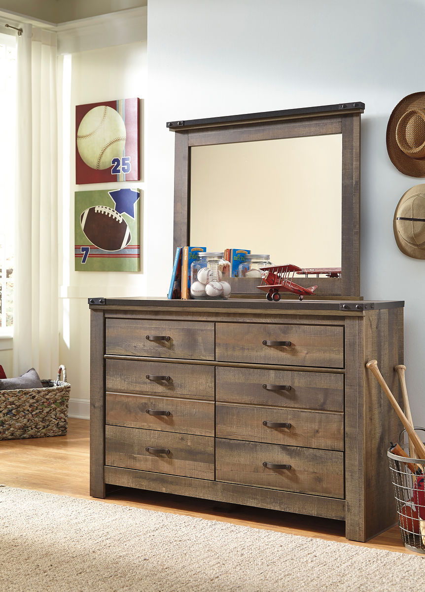 Trinell - Brown - Bedroom Mirror