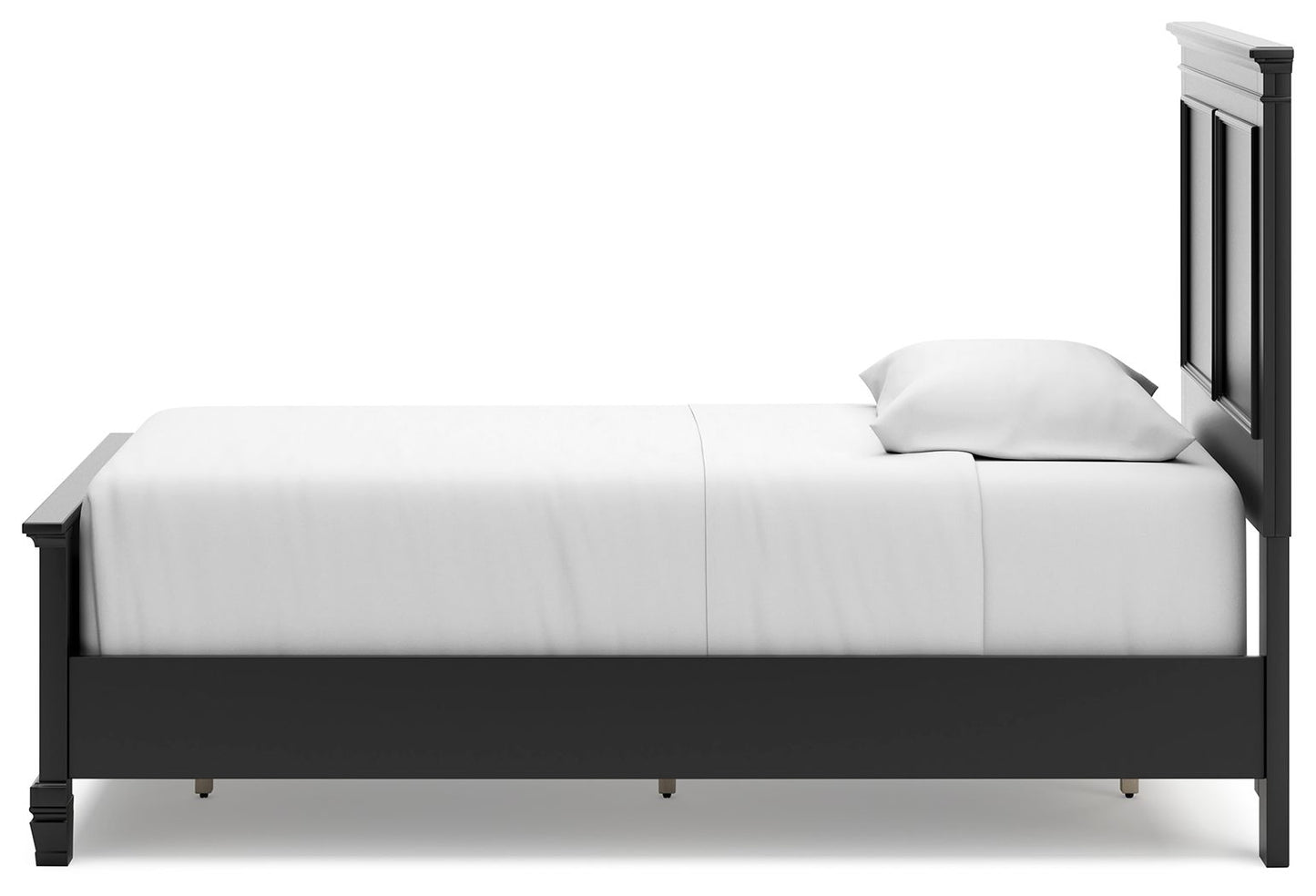 Lanolee - Black - Twin Panel Bed