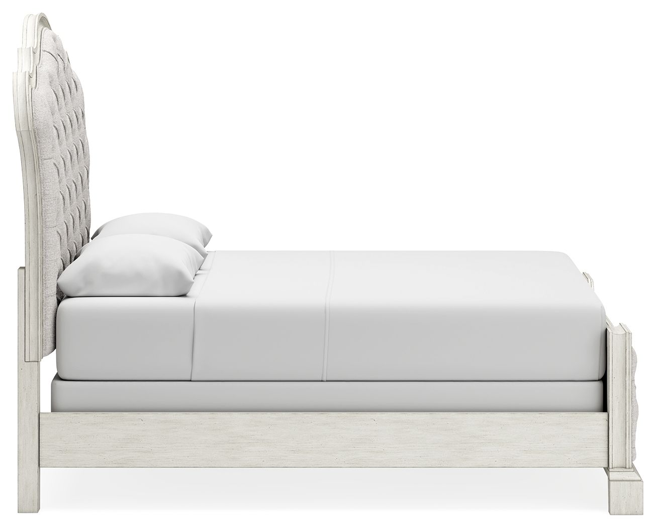 Arlendyne - Antique White - Queen Upholstered Bed