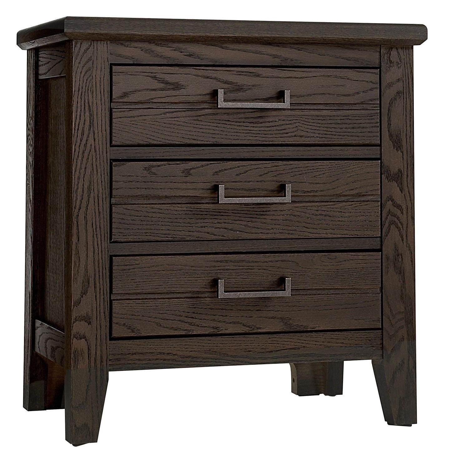 Passageways - 3-Drawers Nightstand - Charleston Brown