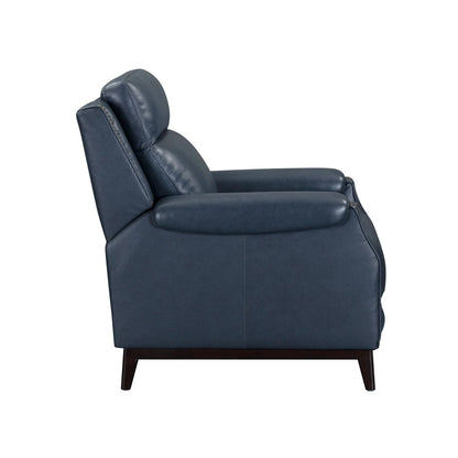 Rawling - Pushback Recliner - Blue