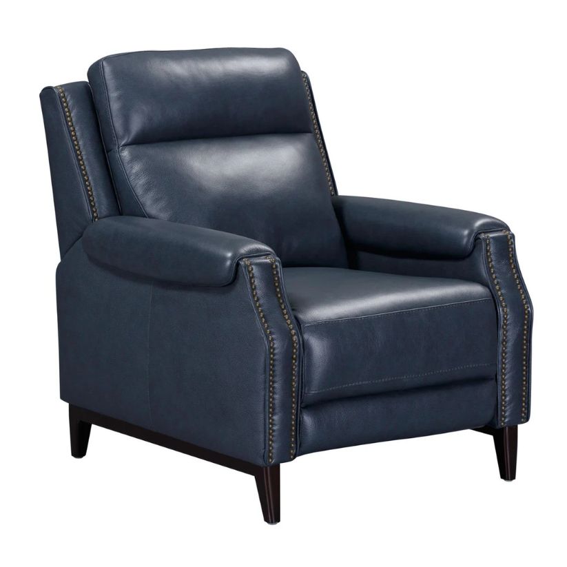 Rawling - Pushback Recliner - Blue