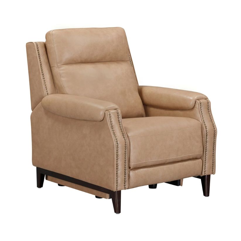 Rawling - Pushback Recliner - Light Brown