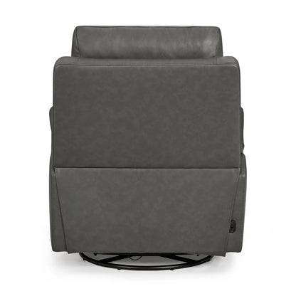 Rowland - Swivel Glider Recliner P3 - Dark Gray