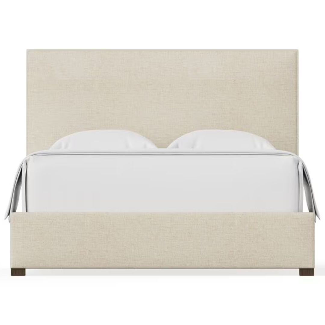 Choices - Amelia King Upholstered Bed - Ivory Cream