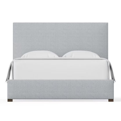 Choices - Amelia King Upholstered Bed - Navy Stripe