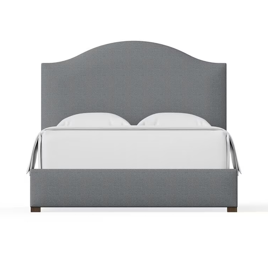Choices - Emily King Upholstered Bed - Bluestone