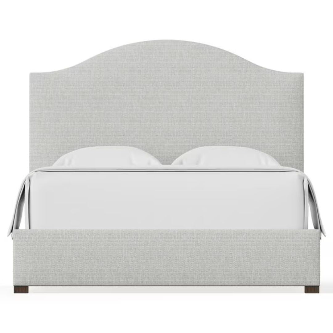 Choices - Emily King Upholstered Bed - Forest Green