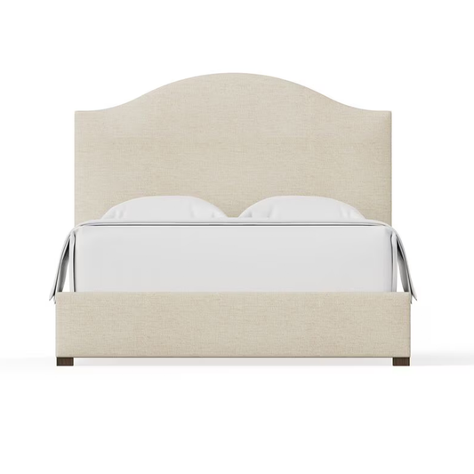 Choices - Emily King Upholstered Bed - Ivory Cream