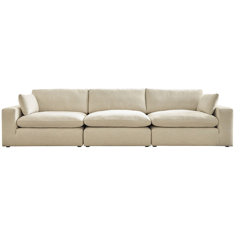 Elyza - Linen - Sofa 3 Pc Sectional