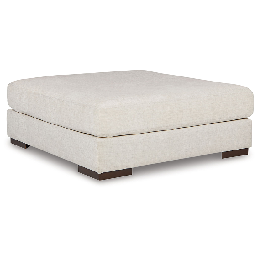 Lyndeboro - Natural - Oversized Accent Ottoman