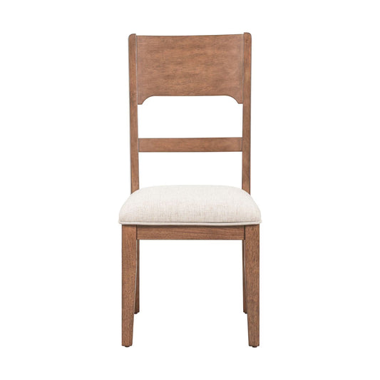Harmony - Panel Back Side Chair (RTA) - Brownstone