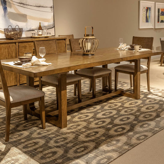 Harmony - 5 Piece Table Set - Brownstone