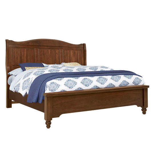 Heritage - King Sleigh Bed - Amish Cherry