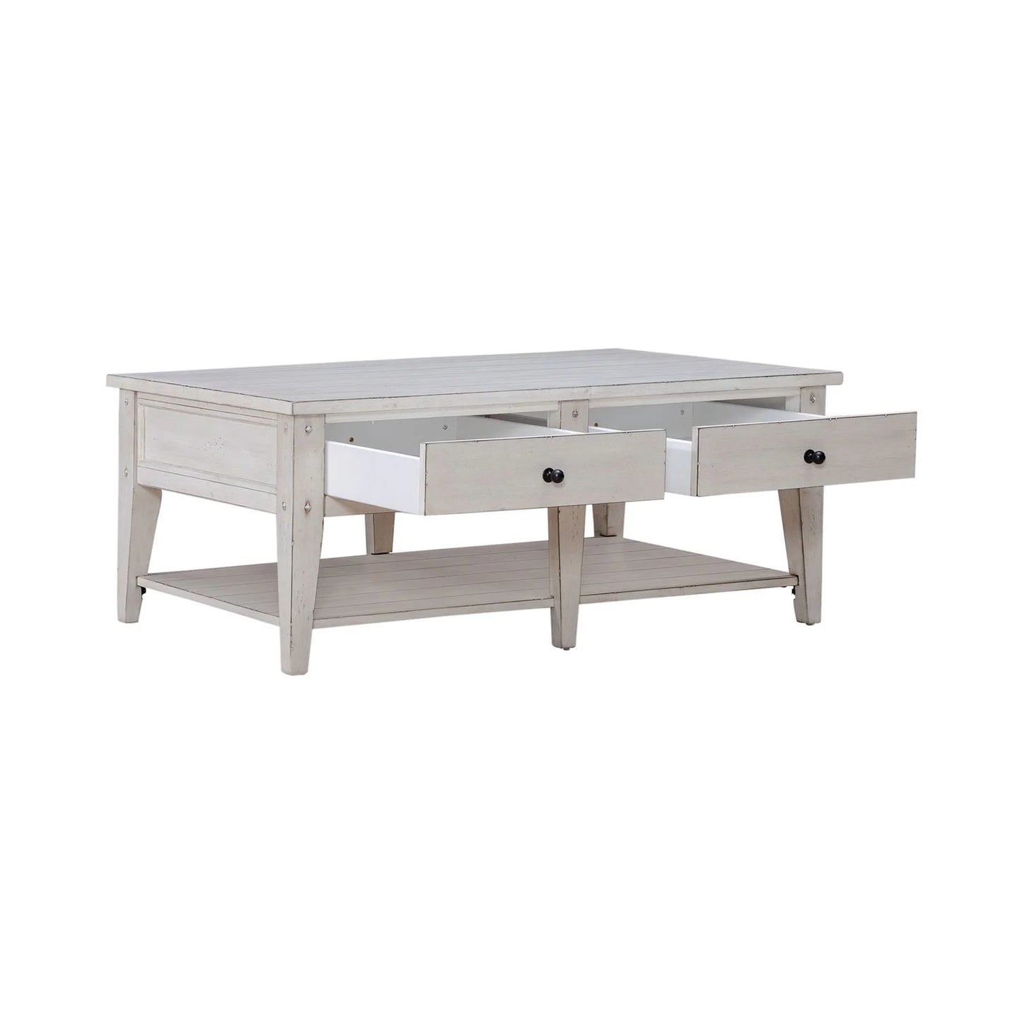 Lake House - Cocktail Table - White
