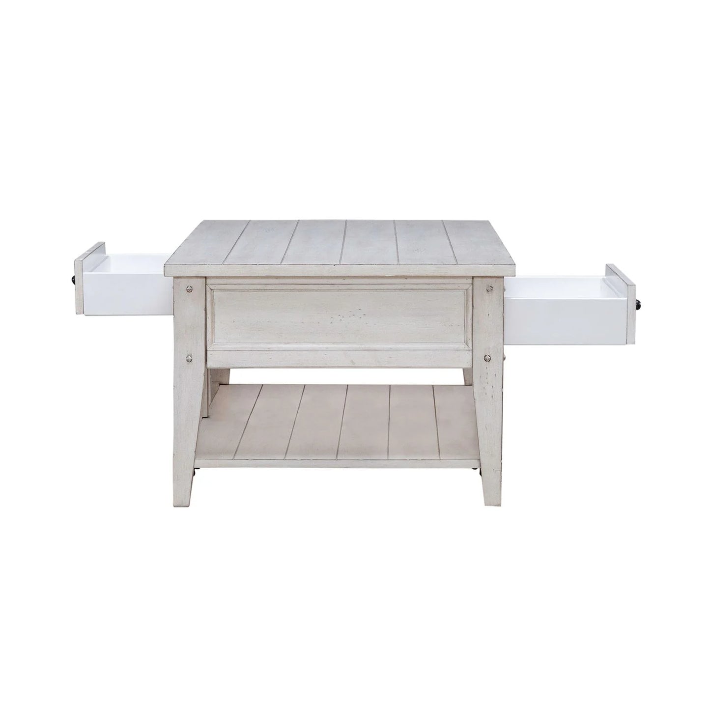 Lake House - Cocktail Table - White