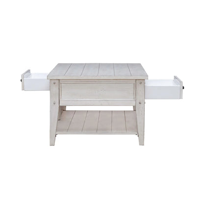 Lake House - Cocktail Table - White