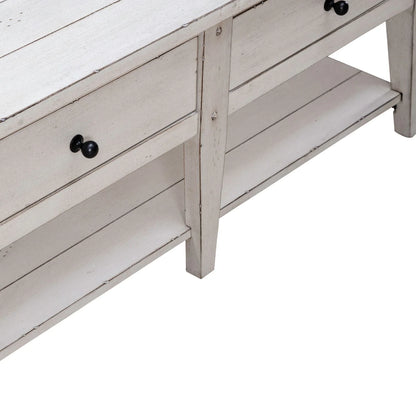 Lake House - Cocktail Table - White