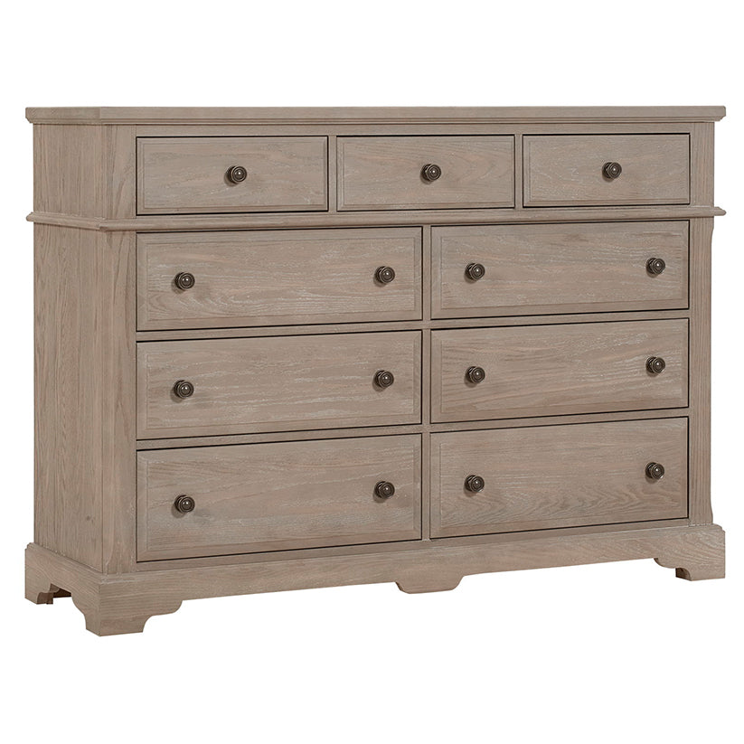 Heritage - 9-Drawers Bureau - Greystone