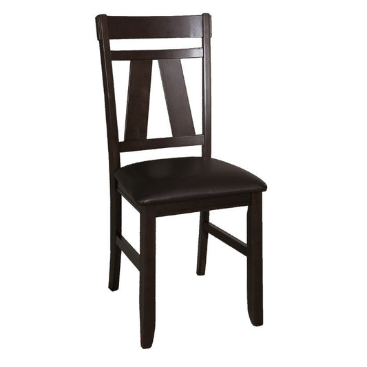 Lawson - Splat Back Side Chair - Dark Brown