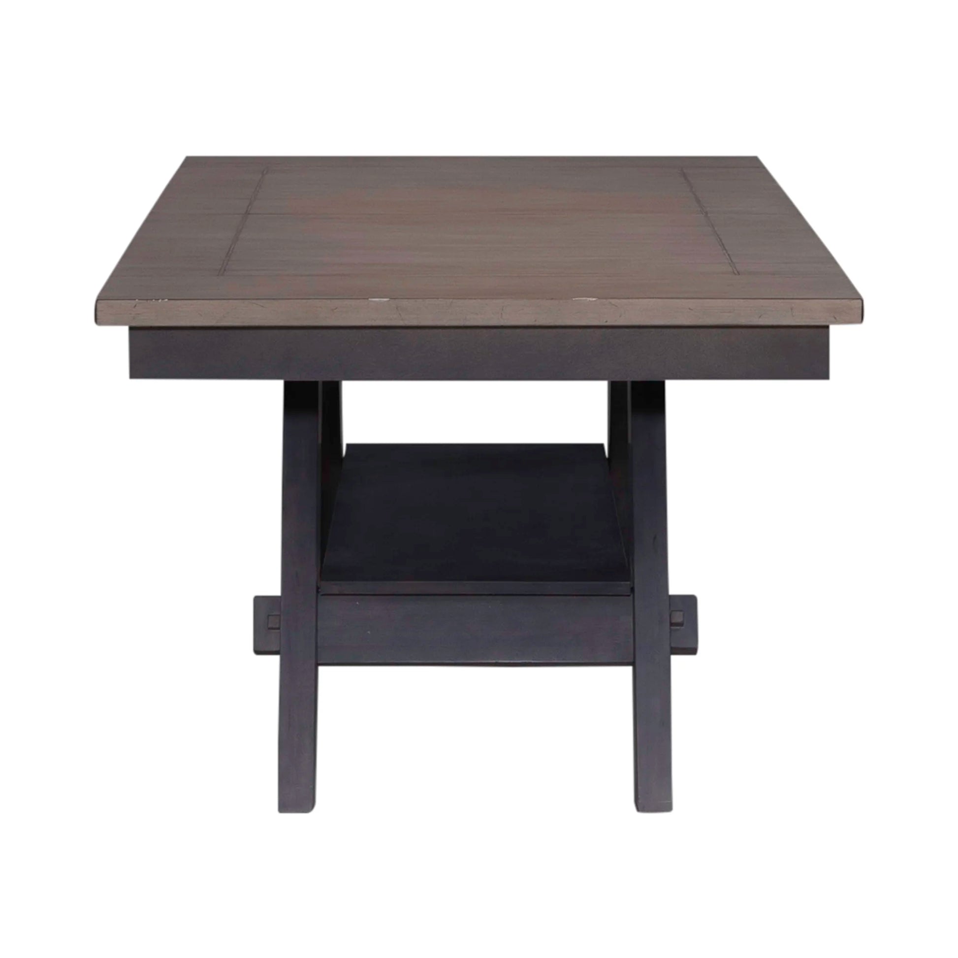 Lawson - Pedestal Table Set - Dark Gray 2