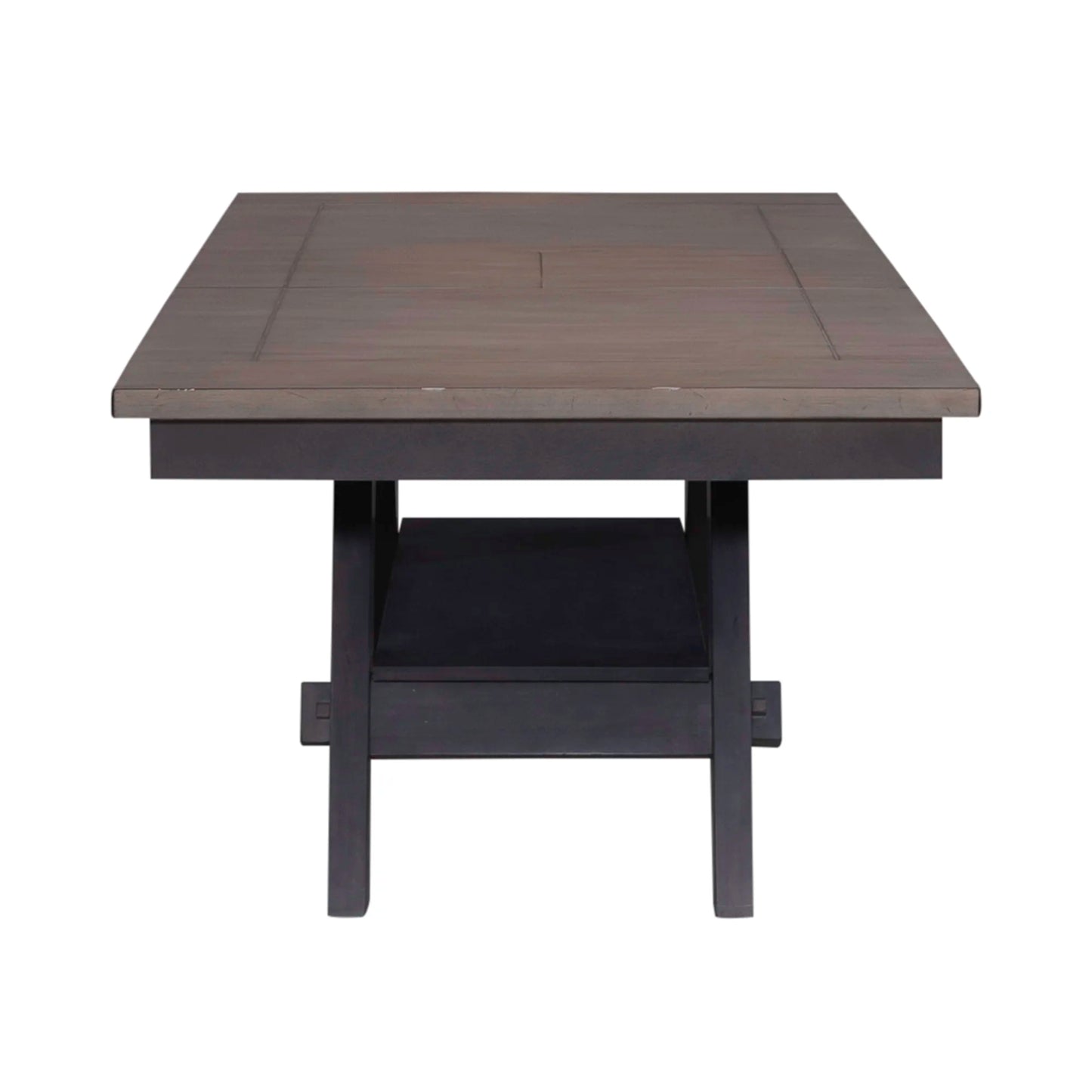 Lawson - Pedestal Table Set - Dark Gray 7