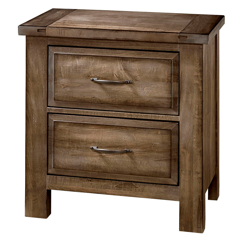 Maple Road - 2-Drawers Nightstand - Maple Syrup