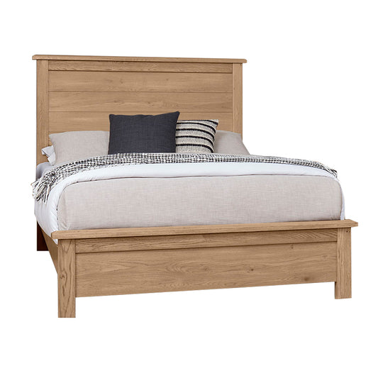 Custom Express - Queen Farmhouse Bed - Clear Oak