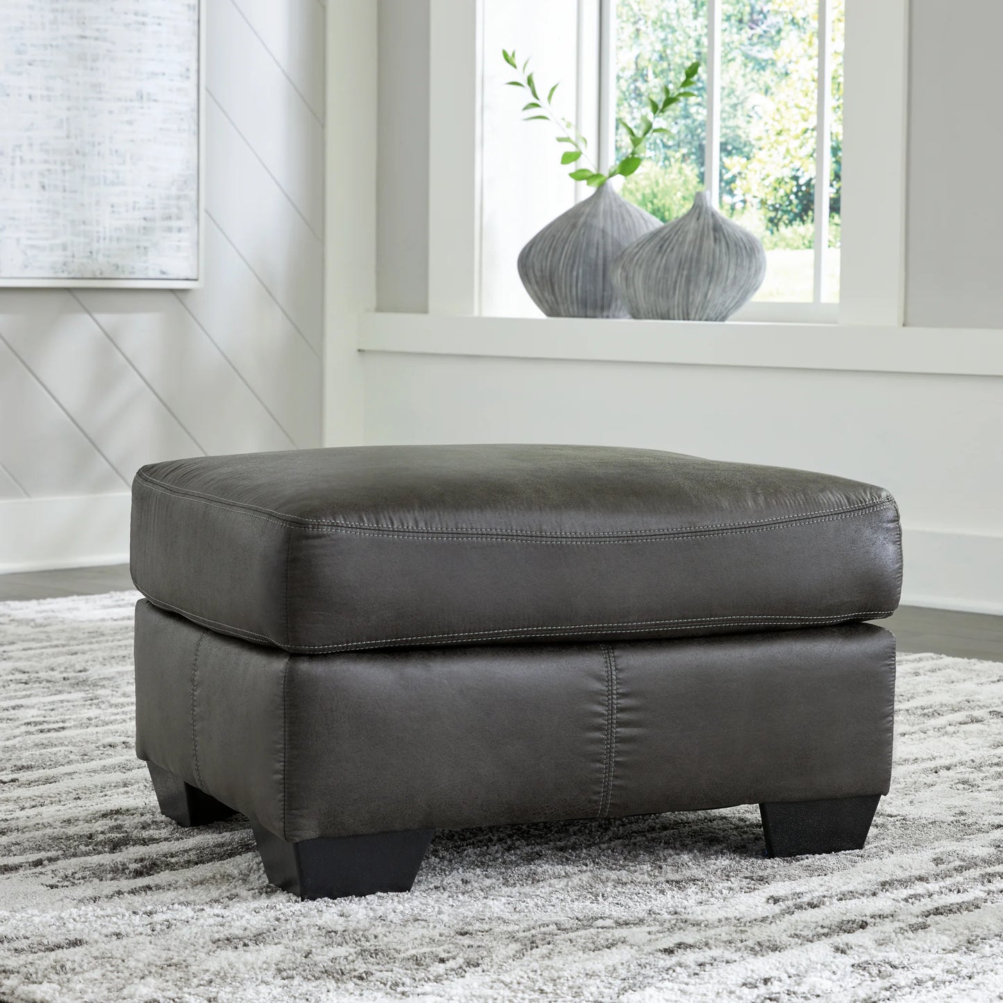 Bladen - Slate - Ottoman