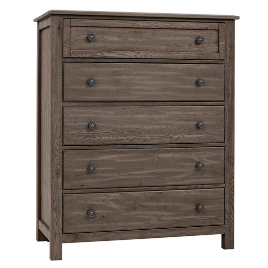 Custom Express - Chest 5 Drawers - Driftwood Grey