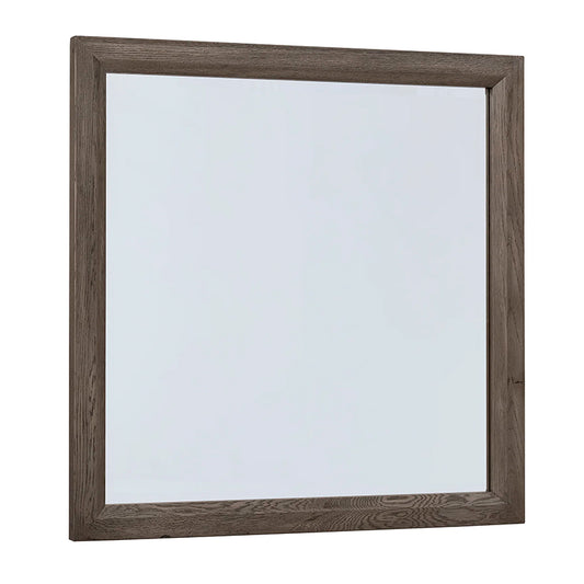 Custom Express - Landscape Mirror Beveled Glass - Driftwood Grey