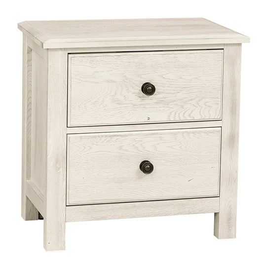 Custom Express - Night Stand 2 Drawers - White