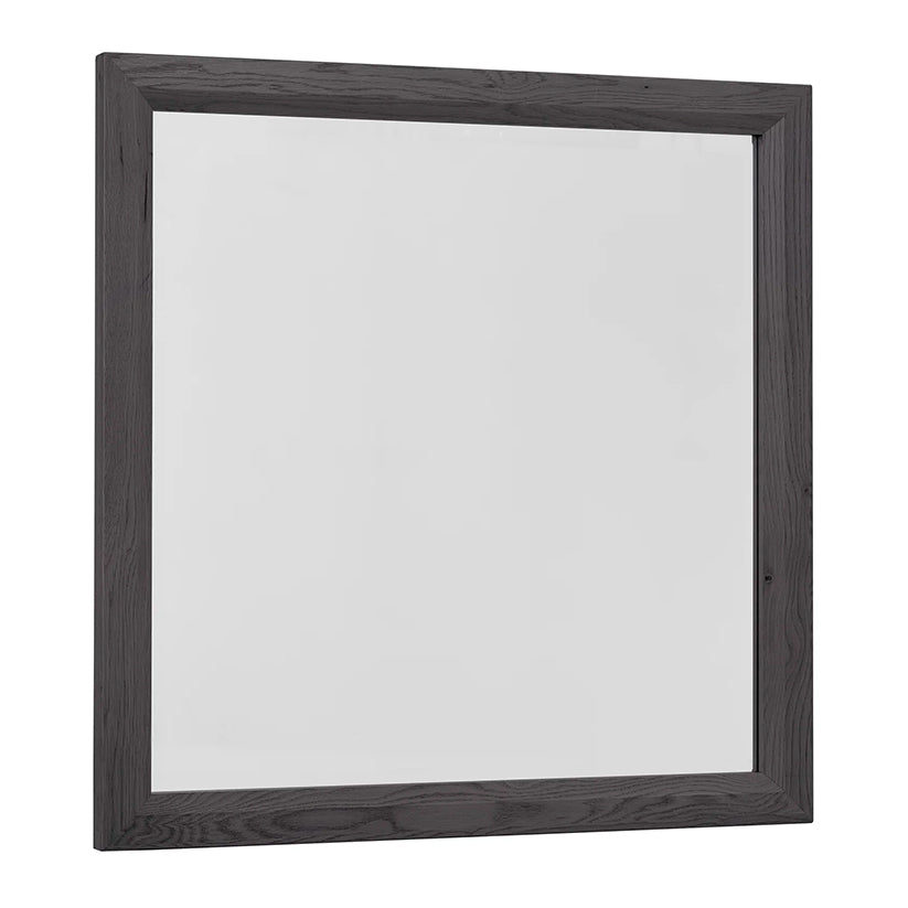 Custom Express - Landscape Mirror Beveled Glass - Pebble Grey