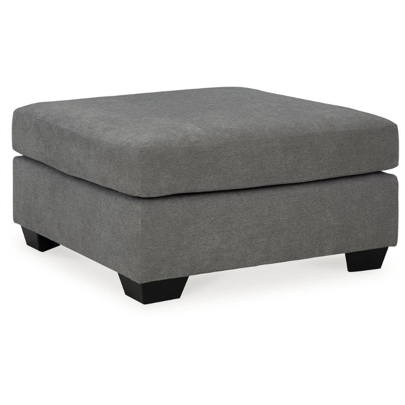 Highland Falls - Gray - Oversized Accent Ottoman