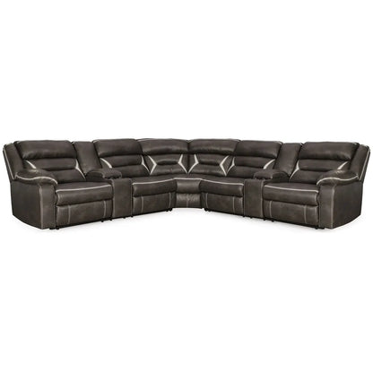 Kincord - Midnight - 3-Piece Power Reclining Sectional