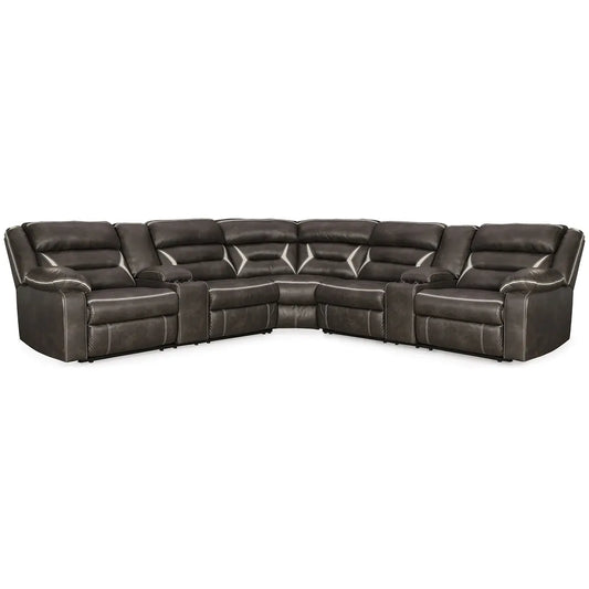 Kincord - Midnight - 3-Piece Power Reclining Sectional