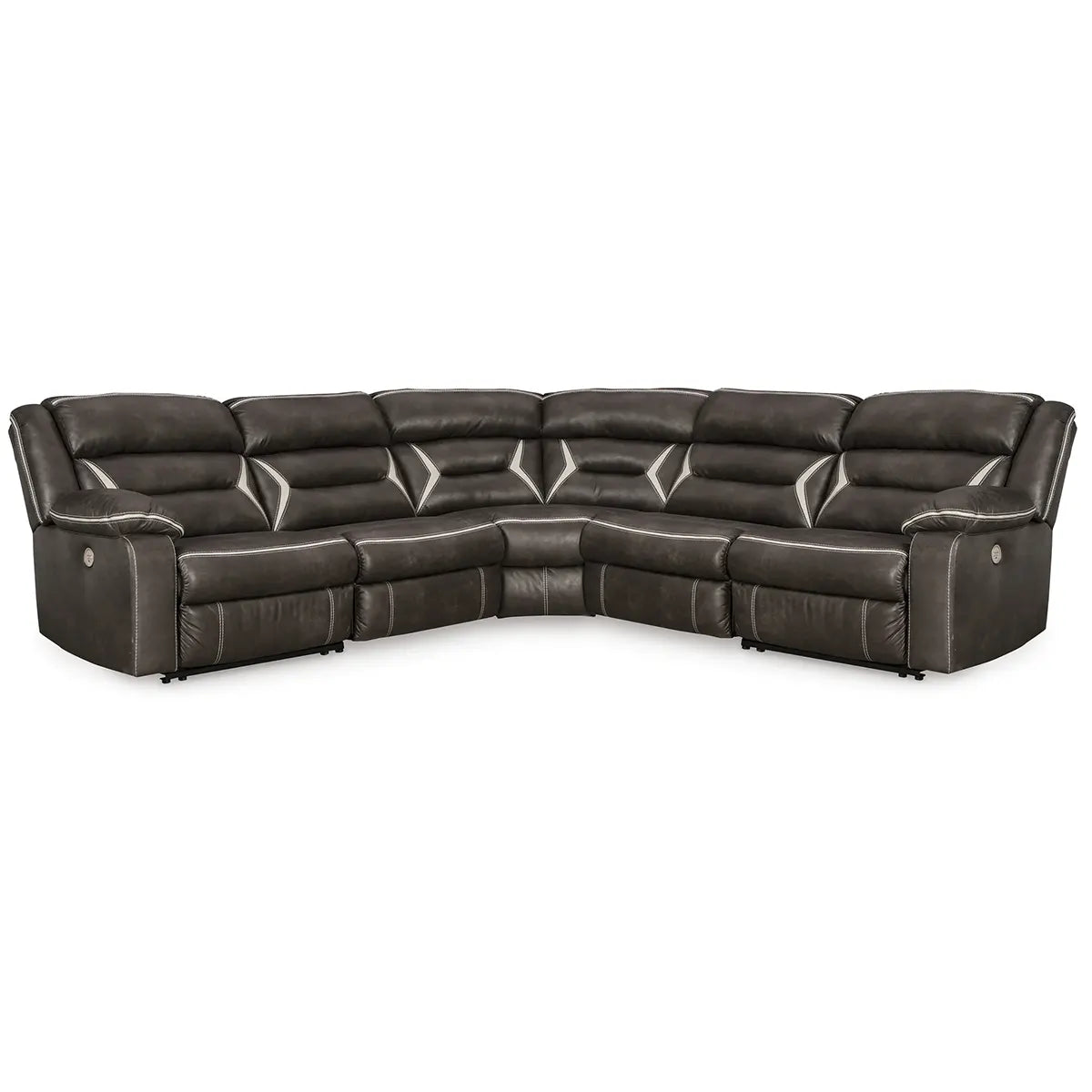 Kincord - Midnight - 5-Piece Power Reclining Sectional