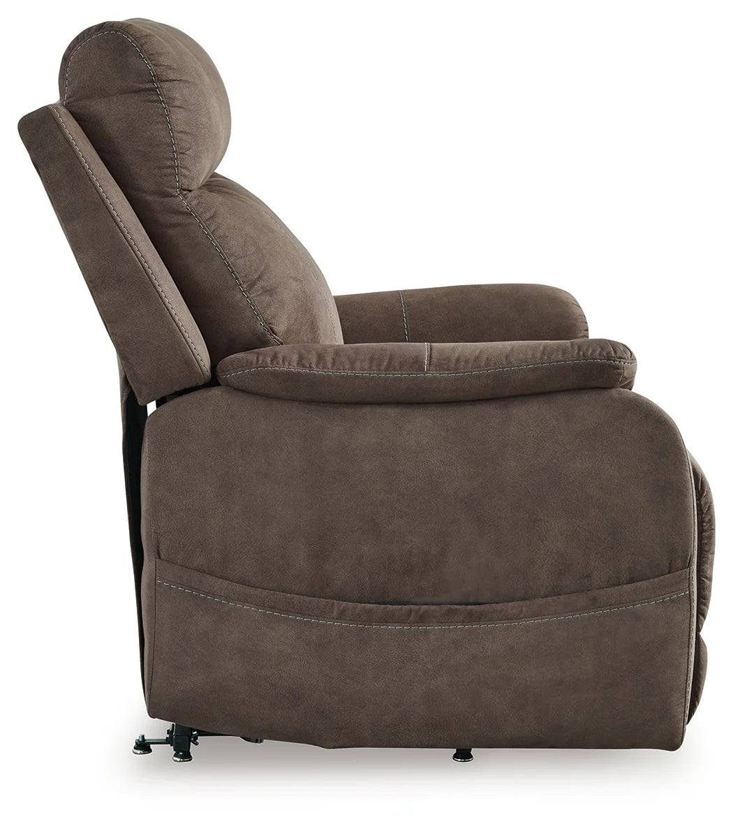 Crestmeade - Espresso - Power Lift Recliner