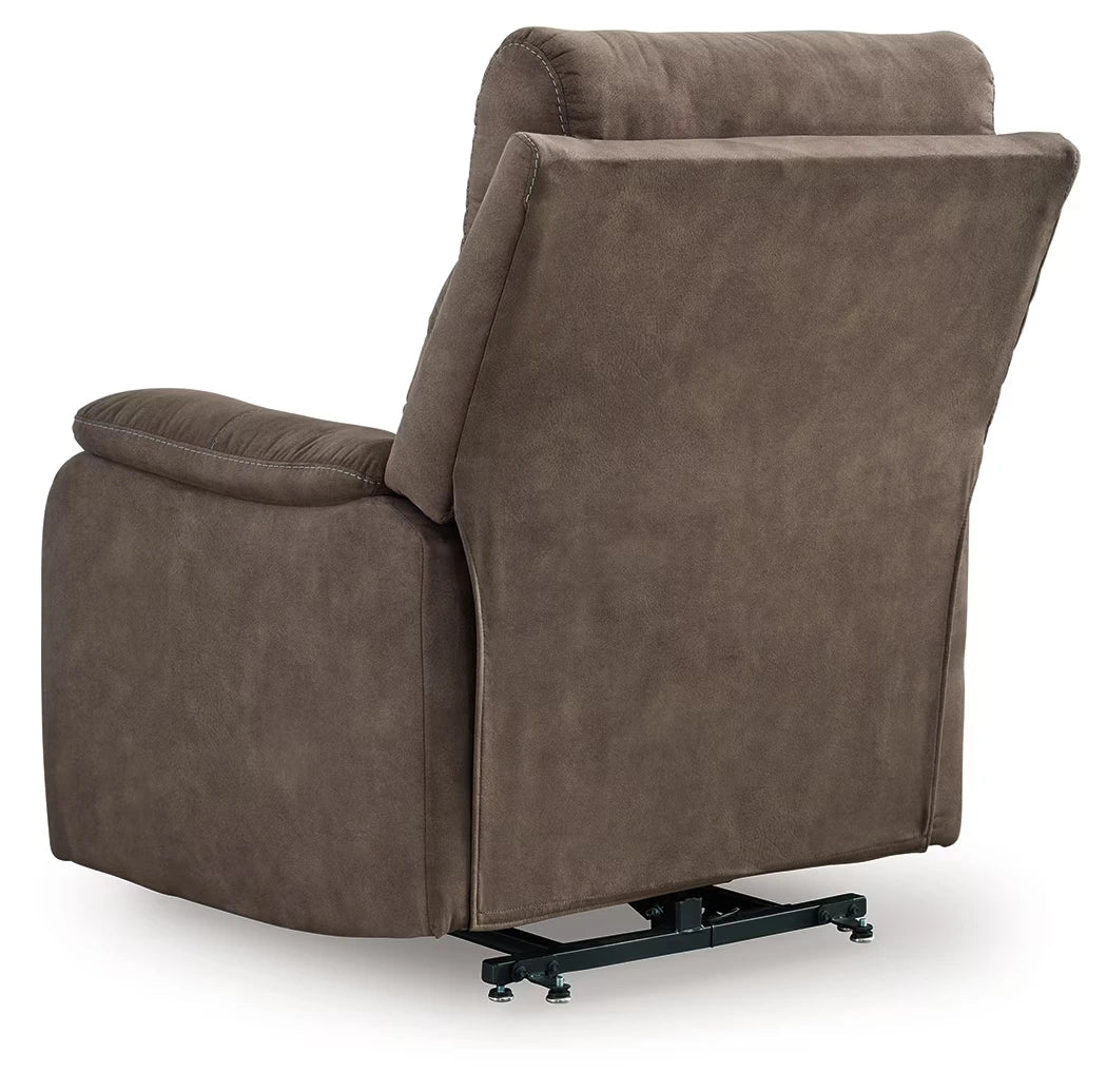 Crestmeade - Espresso - Power Lift Recliner