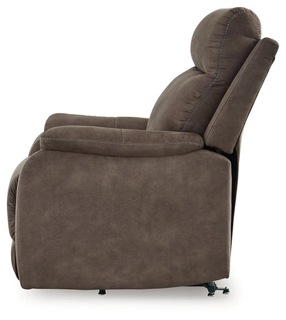 Crestmeade - Espresso - Power Lift Recliner