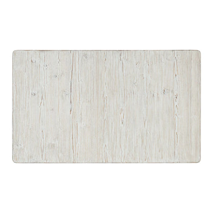 Backroads - Rectangular Cocktail Table - Weathered White & Parchment Brown