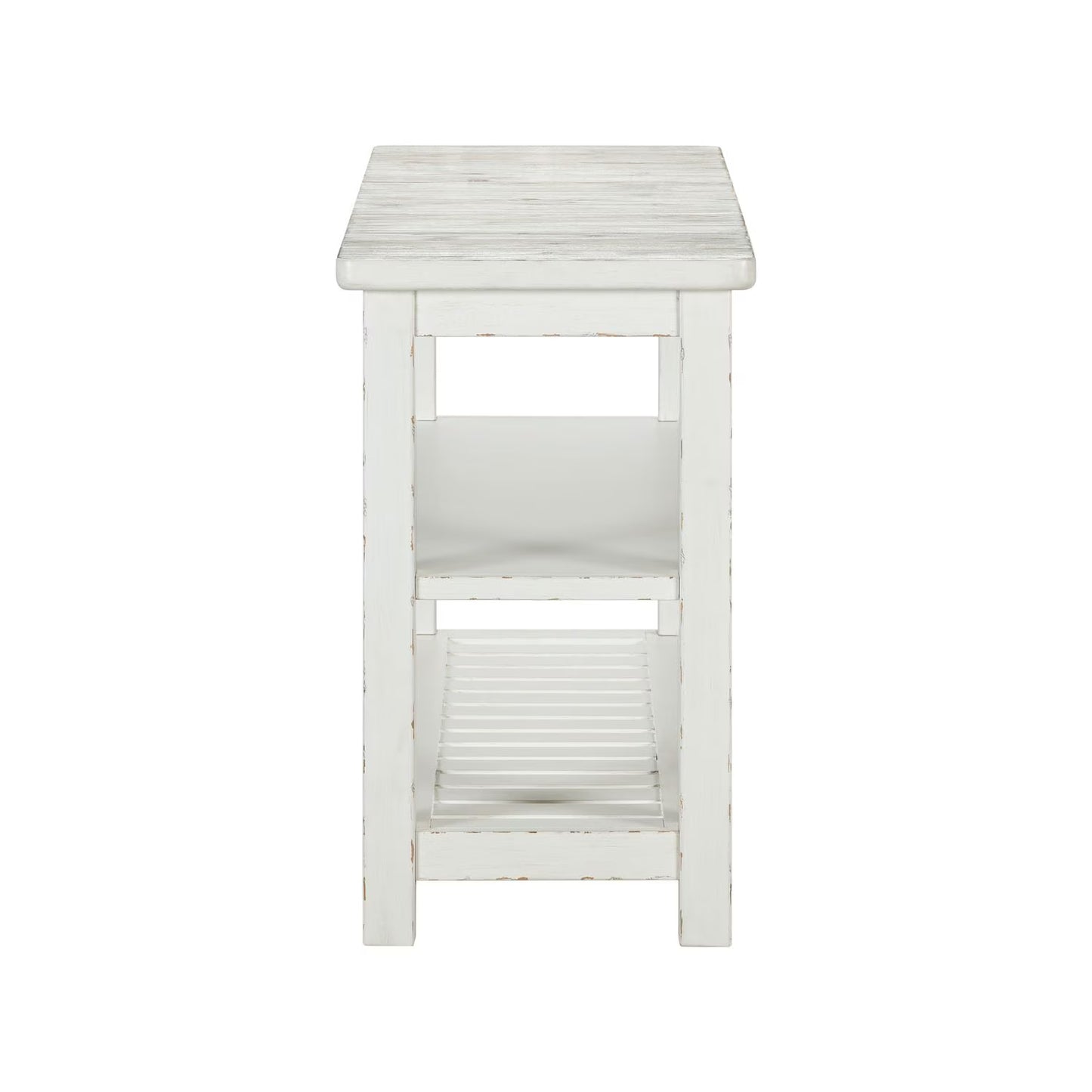 Backroads - Sofa Table - Weathered White & Parchment Brown